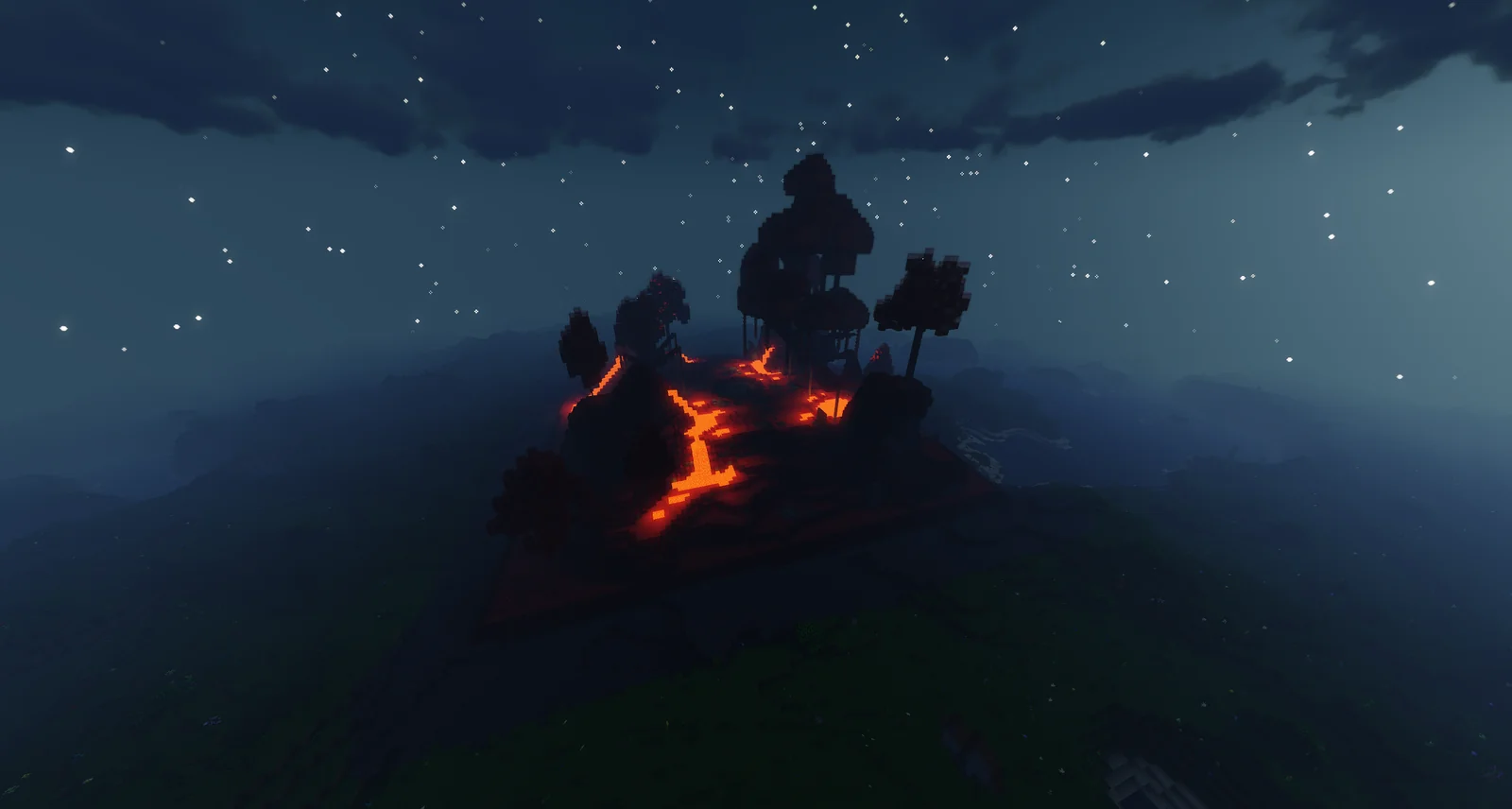 A monument rising out of the plains
